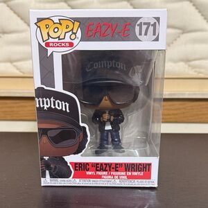 Funko Pop Rocks Figure EAZY-E with Black Cap and Sunglasses